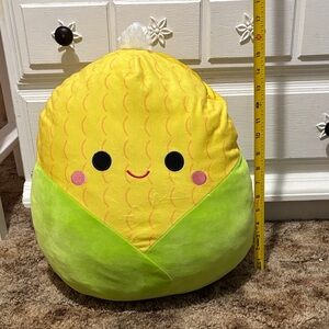 Squishmallows Yellow and Green Corn Stuffed Animal